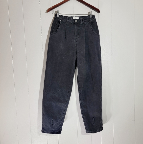 4/$20 N°1 Los Angeles High Waist Balloon Leg Black Jeans Size Small - Picture 1 of 9
